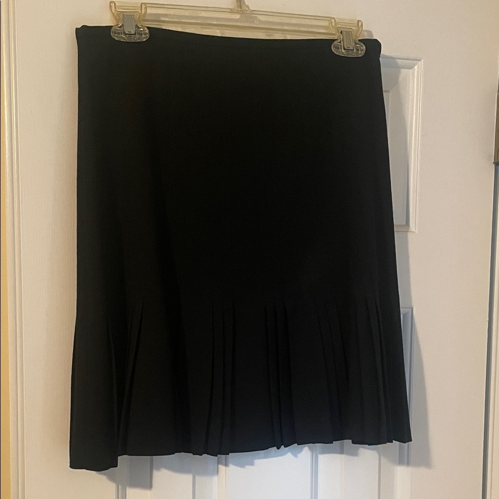 Catherine Malandrino Black A-Line Skirt